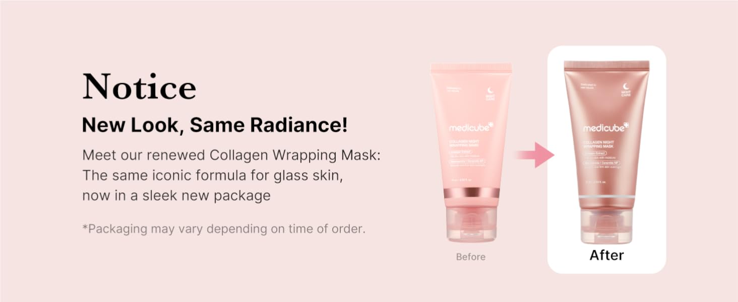 Masque enveloppant de nuit au collagène Medicube