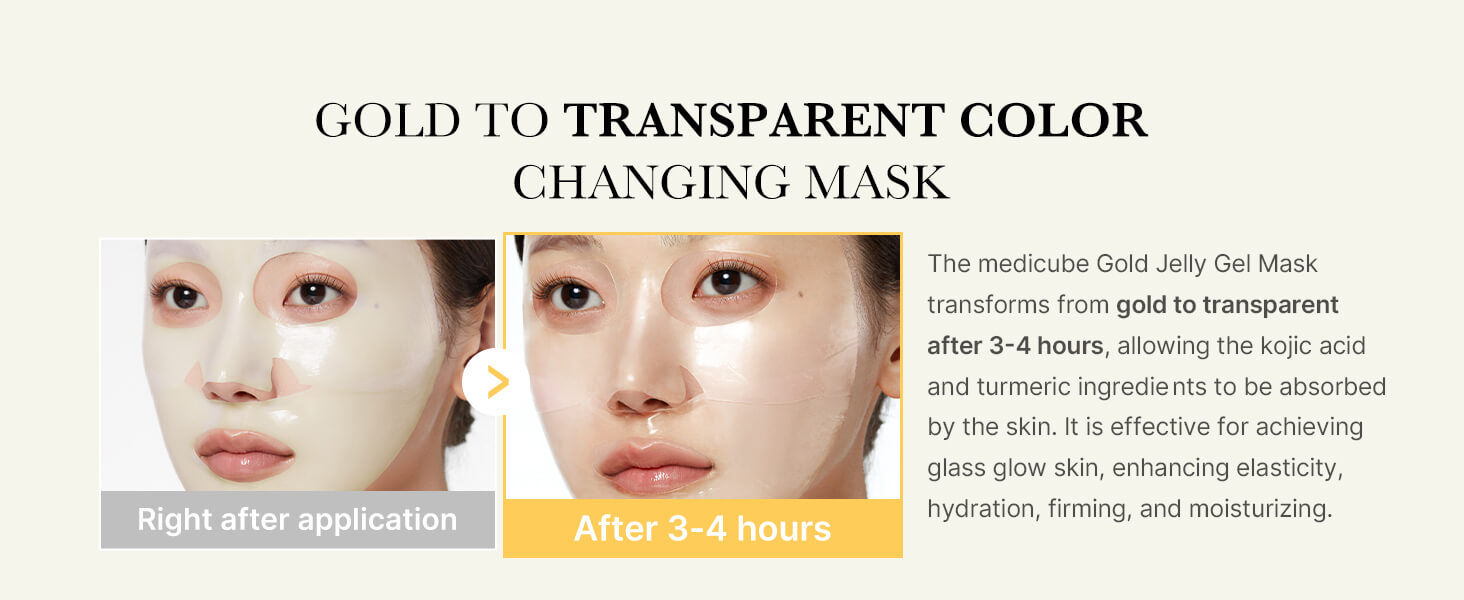 Medicube Kojic Acid Turmeric Brightening Gel Mask