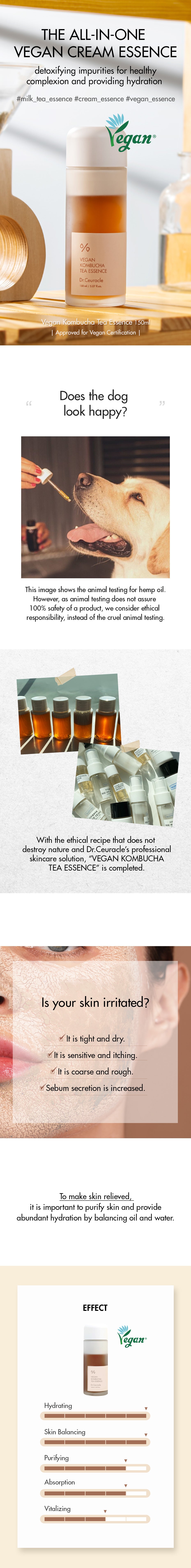 Dr. Ceuracle Vegan Kombucha Tea Essence