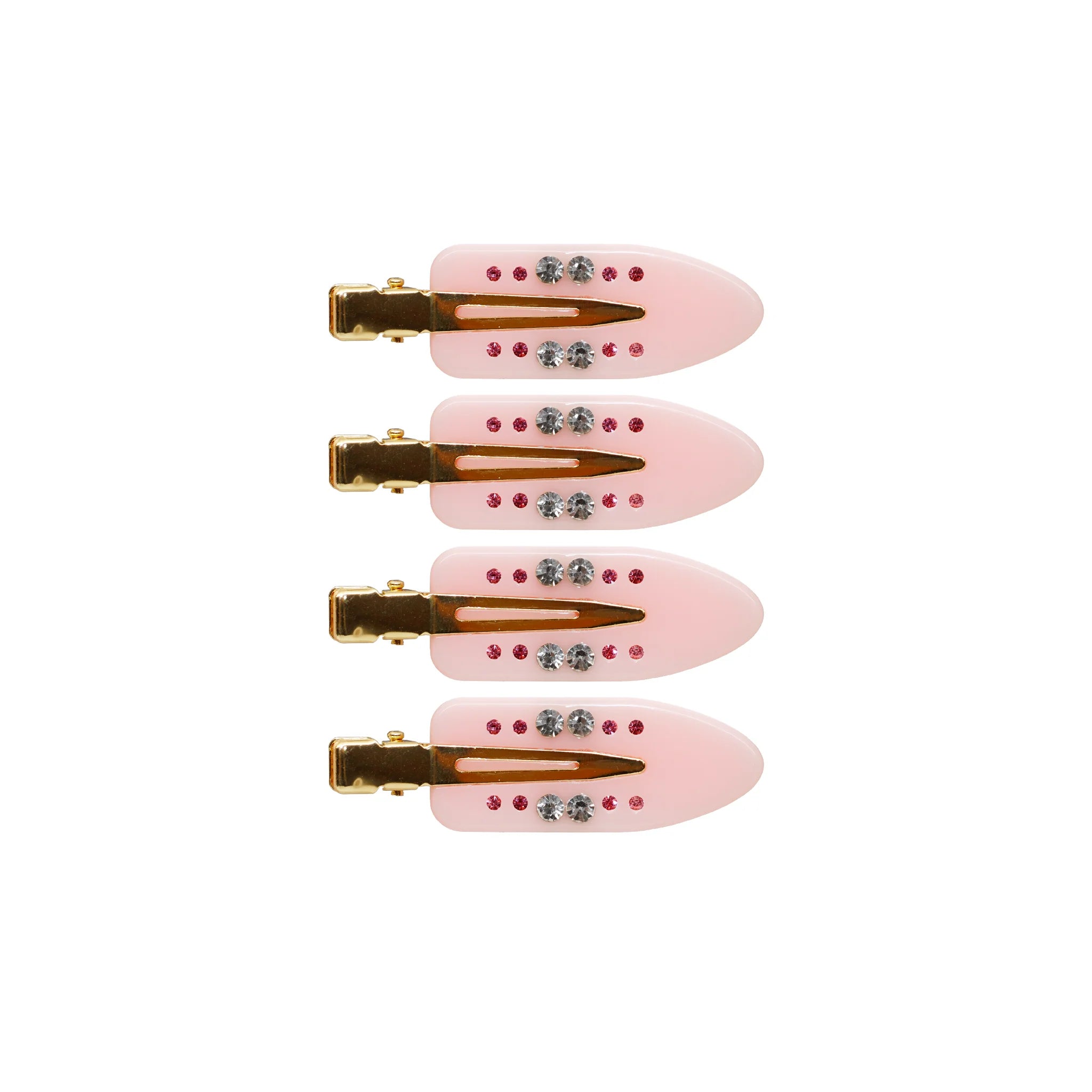 Lot de 4 clips Popstar d'Emi Jay Pink Flutters