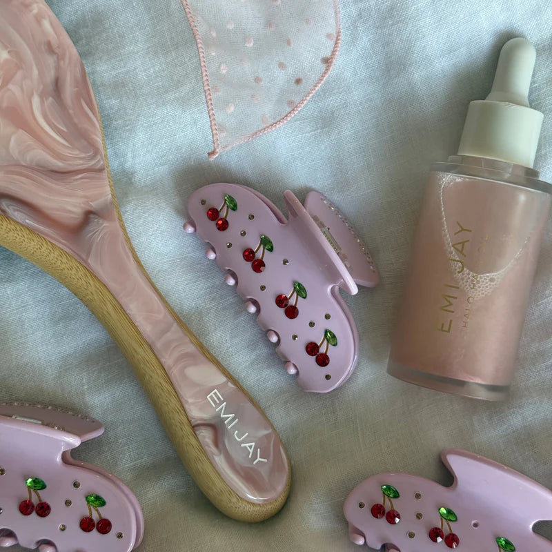 Emi Jay Sweetheart Clip Pink Cherry Pie